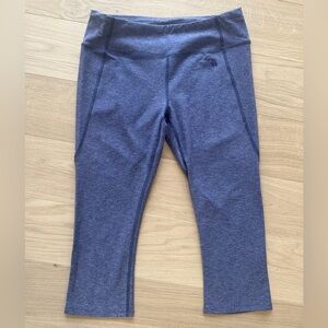 The North Face Women's Capri Heather blue Leggings size M
